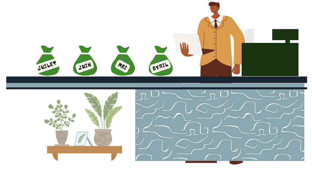Image Quittance-loyer.com : Est-il possible de mettre en place un paiement trimestriel du loyer ?